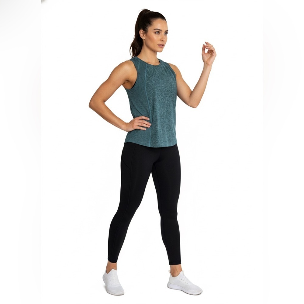 Member’s Mark Teal Soft Rib Athletic Tank Top Size Large